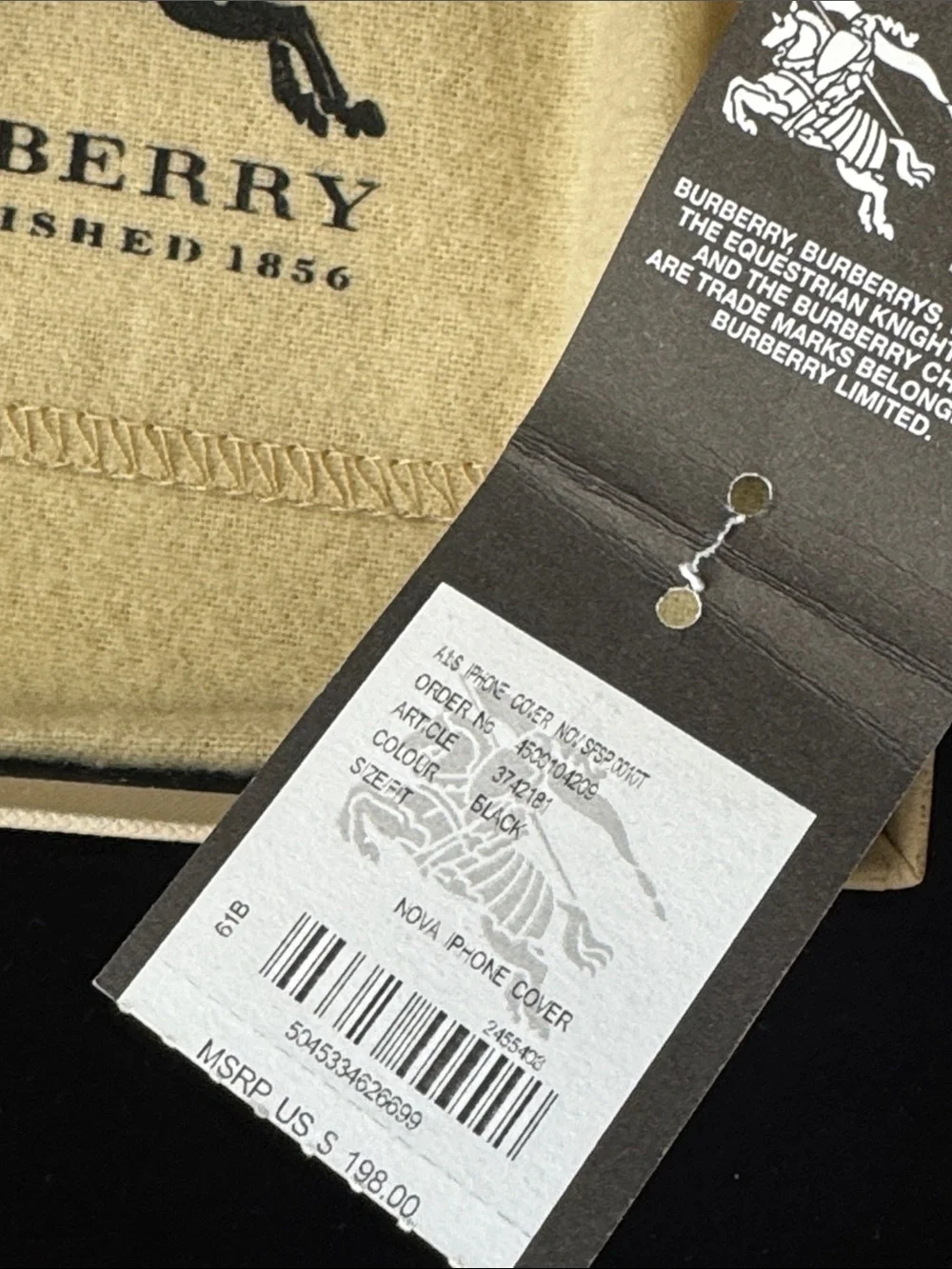 BURBERRY iPhone 6 Case NWT